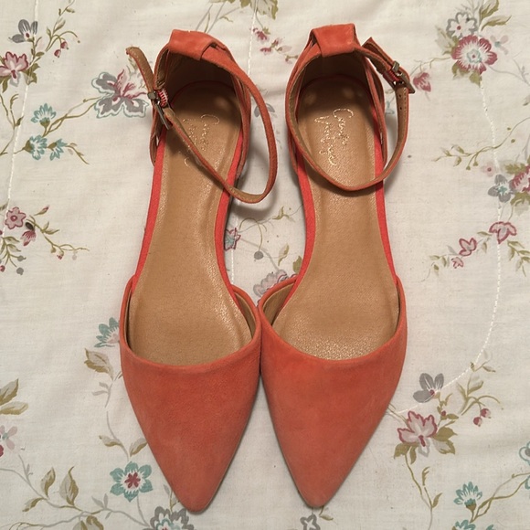 NIB Crown Vintage Evalinda ankle strap cutout wedge shoe - Picture 3 of 8